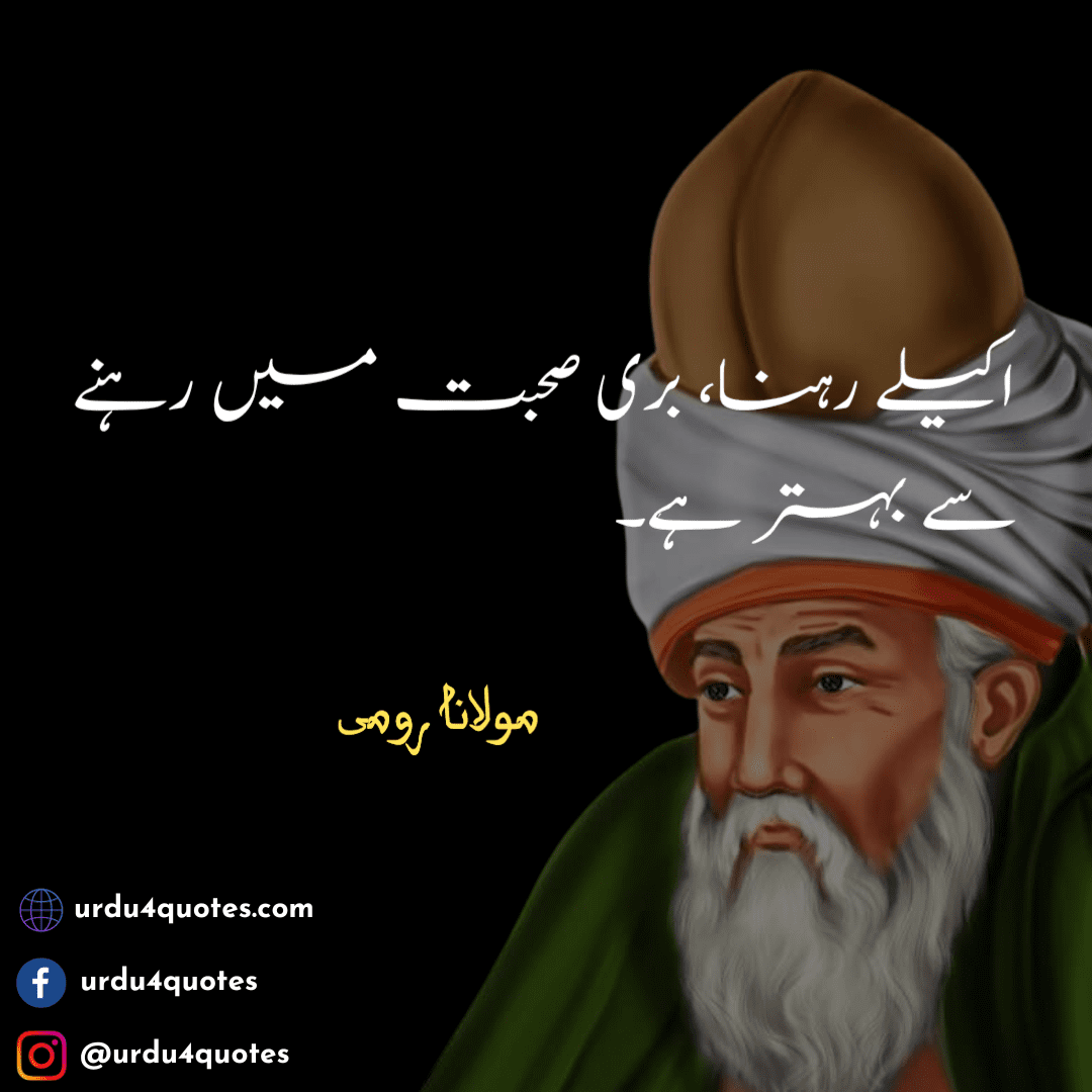 maulana rumi quotes in urdu